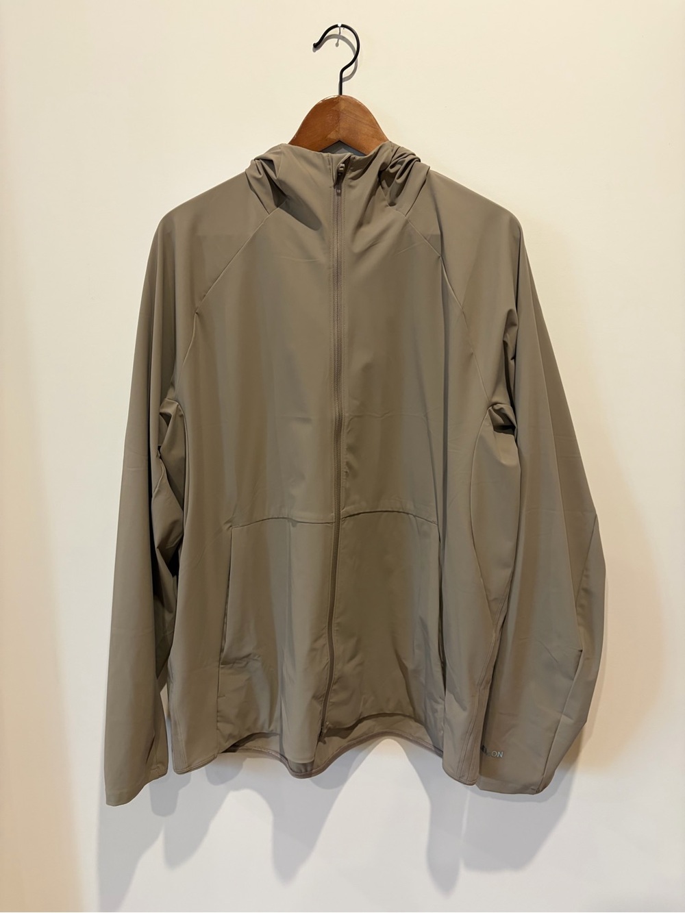 lululemon athletica Pacebreker Hooded Jacket in grey